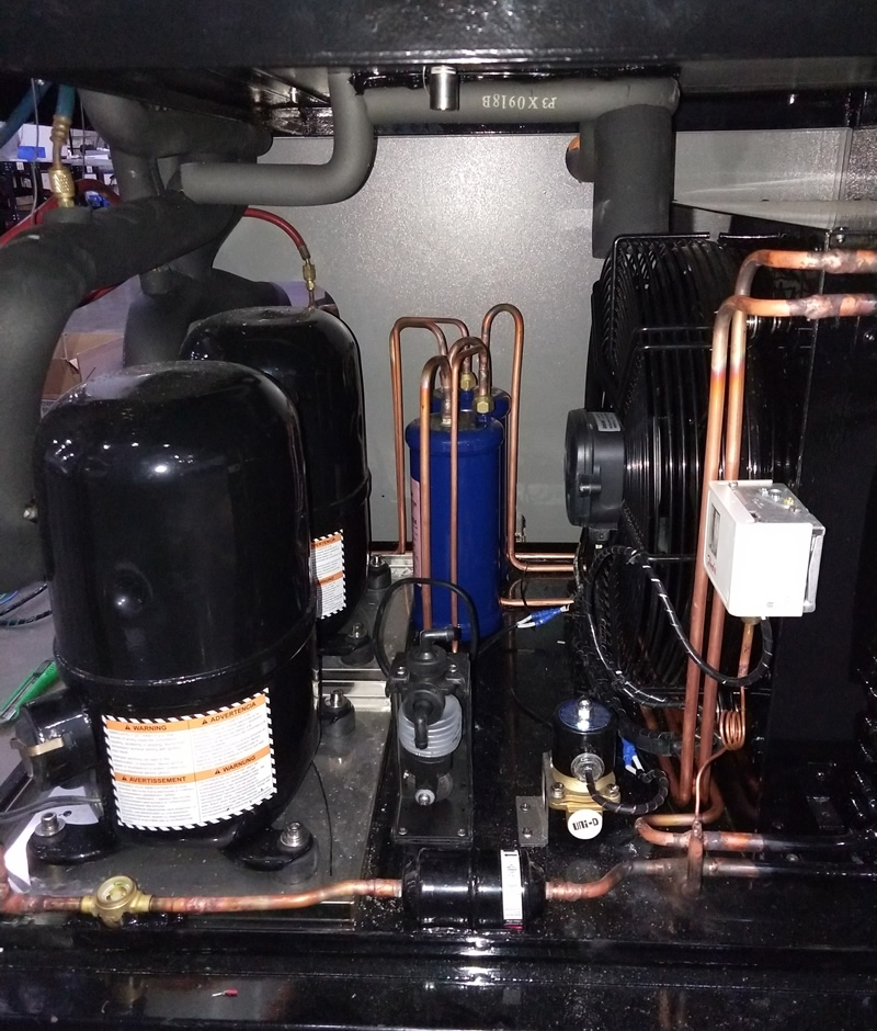 高低溫交變濕熱試驗箱制冷系統圖